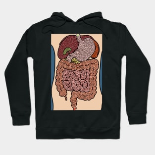 Digestive System Maze Hoodie